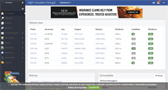 Desktop Screenshot of flightsimulatorportugal.com
